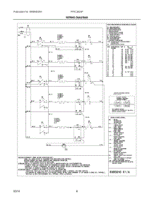 04 - Wiring Diagram parts for Frigidaire Cooktop FFEC3624PBA from AppliancePartsPros.com