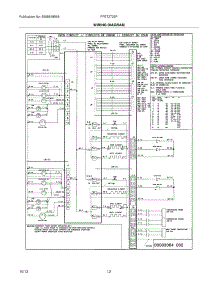 10 - Wiring Diagram parts for Frigidaire Wall Oven FFET2725PBB from AppliancePartsPros.com