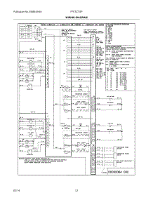 10 - Wiring Diagram parts for Frigidaire Wall Oven FFET2725PBC from AppliancePartsPros.com