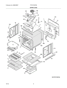 05 - Upper Oven parts for Frigidaire Wall Oven FFET2725PSB from AppliancePartsPros.com