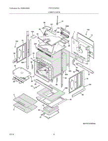 07 - Lower Oven parts for Frigidaire Wall Oven FFET2725PSC from AppliancePartsPros.com