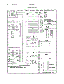 10 - Wiring Diagram parts for Frigidaire Wall Oven FFET2725PSC from AppliancePartsPros.com