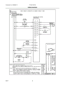05 - Wiring Diagram parts for Frigidaire Wall Oven FFEW2725PSD from AppliancePartsPros.com