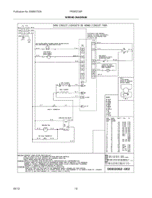 08 - Wiring Diagram parts for Frigidaire Wall Oven FFEW2725PWA from AppliancePartsPros.com