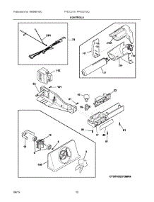 06 - Controls parts for Frigidaire Refrigerator FFEX2315QE0 from AppliancePartsPros.com