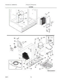 07 - System parts for Frigidaire Refrigerator FFEX2315QE0 from AppliancePartsPros.com