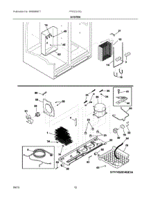 07 - System parts for Frigidaire Refrigerator FFEX2315QE1 from AppliancePartsPros.com