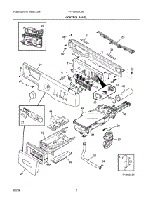 02 - Control Panel parts for Frigidaire Washer FFFW5100QA0 from AppliancePartsPros.com