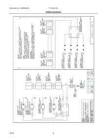 04 - Wiring Diagram parts for Frigidaire Cooktop FFGC3015QBA from AppliancePartsPros.com