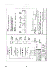 04 - Wiring Diagram parts for Frigidaire Cooktop FFGC3610QSA from AppliancePartsPros.com