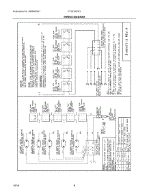 04 - Wiring Diagram parts for Frigidaire Cooktop FFGC3625QSA from AppliancePartsPros.com