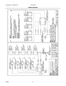 04 - Wiring Diagram parts for Frigidaire Cooktop FFGC3626SWA from AppliancePartsPros.com