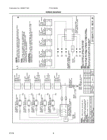 04 - Wiring Diagram parts for Frigidaire Cooktop FFGC3626SWB from AppliancePartsPros.com