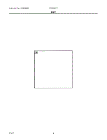 04 - Body parts for Frigidaire Range FFGF3051TBA from AppliancePartsPros.com