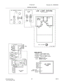 19 - Wiring Diagram parts for Frigidaire Refrigerator FFHB2740PS2 from AppliancePartsPros.com