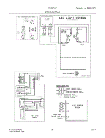 19 - Wiring Diagram parts for Frigidaire Refrigerator FFHB2740PS3 from AppliancePartsPros.com