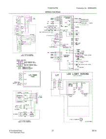 19 - Wiring Diagram parts for Frigidaire Refrigerator FFHB2740PS5 from AppliancePartsPros.com