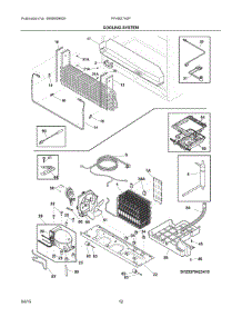 06 - Cooling System parts for Frigidaire Refrigerator FFHB2740PS6A from AppliancePartsPros.com
