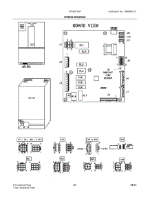 11 - Wiring Diagram parts for Frigidaire Refrigerator FFHB2740PS8A from AppliancePartsPros.com