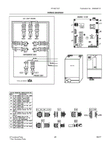 11 - Wiring Diagram parts for Frigidaire Refrigerator FFHB2750TE0 from AppliancePartsPros.com