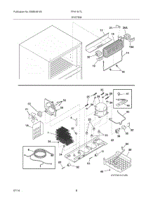 09 - System parts for Frigidaire Refrigerator FFHI1817LSB from AppliancePartsPros.com