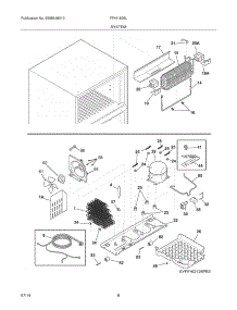 09 - System parts for Frigidaire Refrigerator FFHI1826LWB from AppliancePartsPros.com