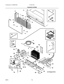 06 - Cooling System parts for Frigidaire Refrigerator FFHN2740PE5A from AppliancePartsPros.com