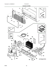 06 - Cooling System parts for Frigidaire Refrigerator FFHN2740PEAA from AppliancePartsPros.com