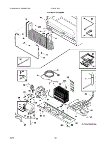 06 - Cooling System parts for Frigidaire Refrigerator FFHN2740PS3A from AppliancePartsPros.com