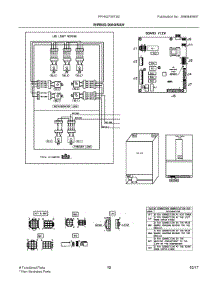 10 - Wiring Diagram parts for Frigidaire Refrigerator FFHN2750TS0 from AppliancePartsPros.com