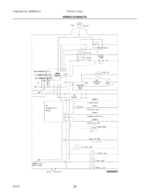 11 - Wiring Schematic parts for Frigidaire Refrigerator FFHS2311LBJA from AppliancePartsPros.com