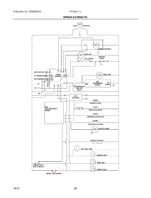 11 - Wiring Schematic parts for Frigidaire Refrigerator FFHS2311LBPA from AppliancePartsPros.com