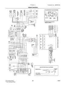 12 - Wiring Diagram parts for Frigidaire Refrigerator FFHS2311LBPA from AppliancePartsPros.com