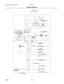 11 - Wiring Schematic parts for Frigidaire Refrigerator FFHS2311LBQA from AppliancePartsPros.com