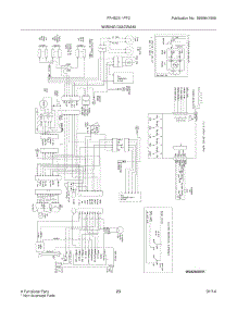 21 - Wiring Diagram parts for Frigidaire Refrigerator FFHS2311PF2 from AppliancePartsPros.com
