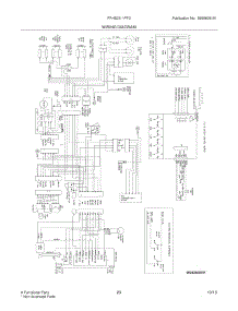 21 - Wiring Diagram parts for Frigidaire Refrigerator FFHS2311PF3 from AppliancePartsPros.com