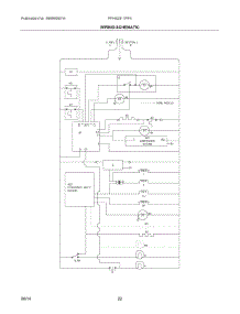11 - Wiring Schematic parts for Frigidaire Refrigerator FFHS2311PF4 from AppliancePartsPros.com