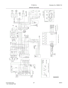 21 - Wiring Diagram parts for Frigidaire Refrigerator FFHS2313LPD from AppliancePartsPros.com