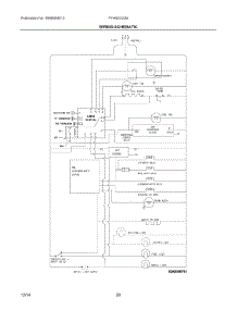 11 - Wiring Schematic parts for Frigidaire Refrigerator FFHS2322MBGA from AppliancePartsPros.com