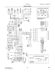 12 - Wiring Diagram parts for Frigidaire Refrigerator FFHS2322MWFA from AppliancePartsPros.com