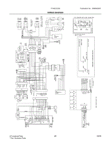 12 - Wiring Diagram parts for Frigidaire Refrigerator FFHS2322MWLA from AppliancePartsPros.com