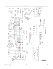 21 - Wiring Diagram parts for Frigidaire Refrigerator FFHS2611LBC from AppliancePartsPros.com