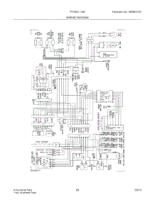 21 - Wiring Diagram parts for Frigidaire Refrigerator FFHS2611LBK from AppliancePartsPros.com