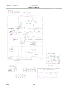 11 - Wiring Schematic parts for Frigidaire Refrigerator FFHS2611LBLA from AppliancePartsPros.com