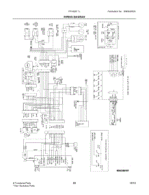 12 - Wiring Diagram parts for Frigidaire Refrigerator FFHS2611LWD from AppliancePartsPros.com