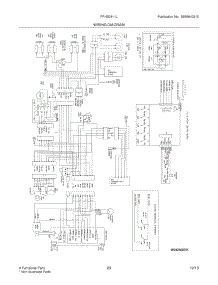 21 - Wiring Diagram parts for Frigidaire Refrigerator FFHS2611LWF from AppliancePartsPros.com