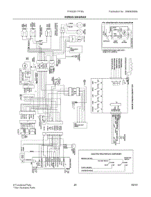 12 - Wiring Diagram parts for Frigidaire Refrigerator FFHS2611PFBA from AppliancePartsPros.com