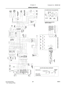 12 - Wiring Diagram parts for Frigidaire Refrigerator FFHS2611PFDA from AppliancePartsPros.com