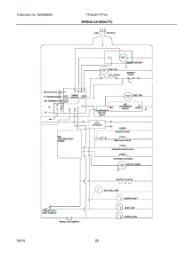 11 - Wiring Schematic parts for Frigidaire Refrigerator FFHS2611PFEA from AppliancePartsPros.com