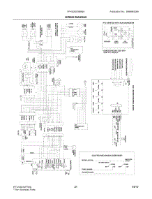 12 - Wiring Diagram parts for Frigidaire Refrigerator FFHS2622MBNA from AppliancePartsPros.com